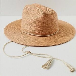 Free People x San Diego Hat Co. Desert Riviera Hat One Size NWT Desert Riviera Packable Straw Hat | Free People main image 4